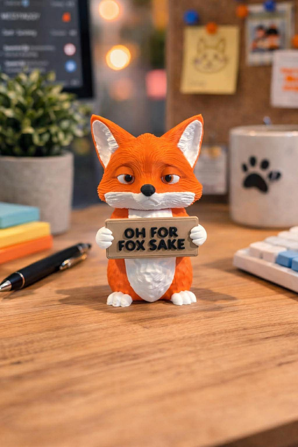 ANNOYED FOX