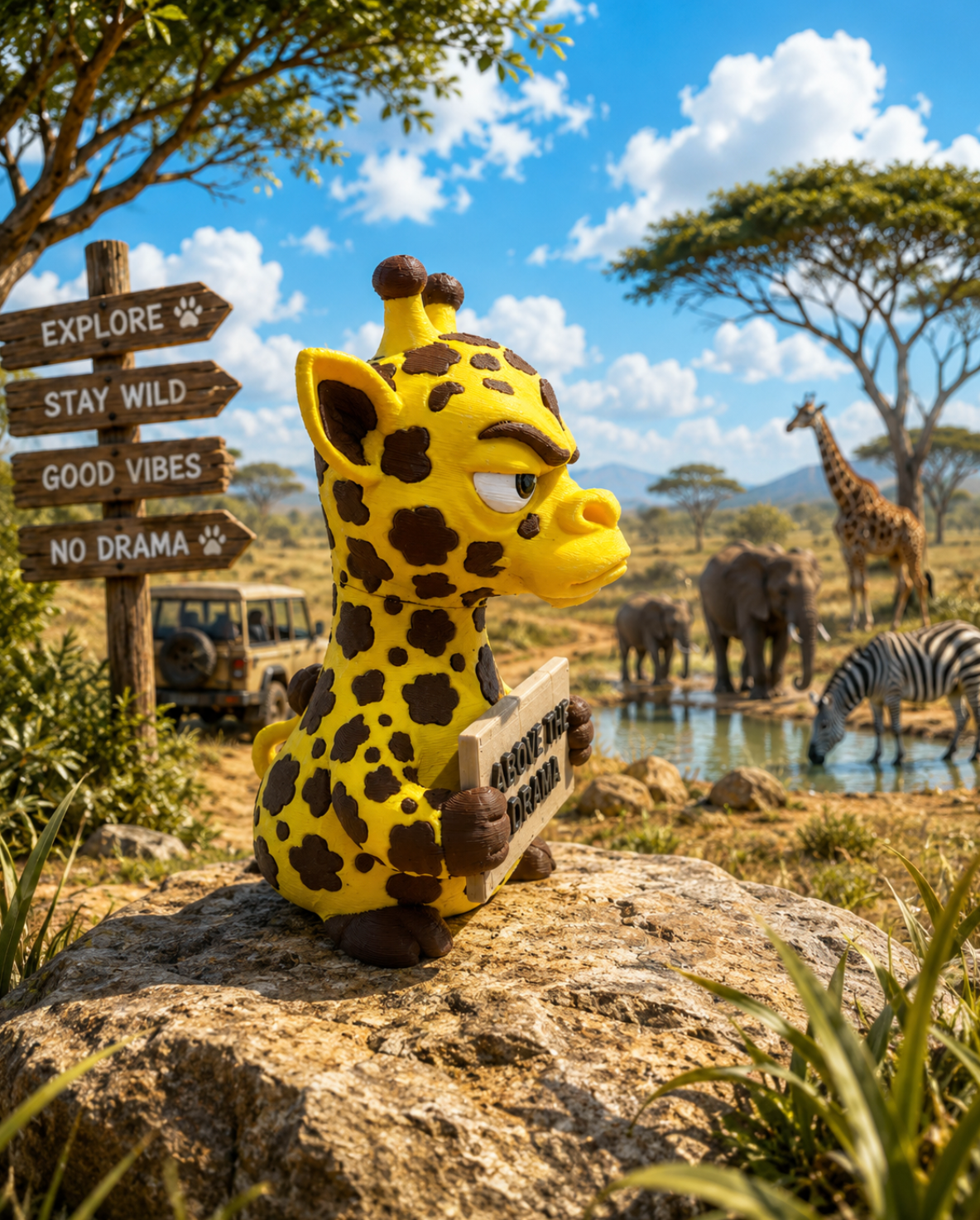 DRAMA GIRAFFE