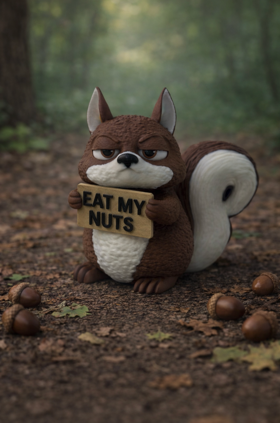 GRUMPY SQUIRREL